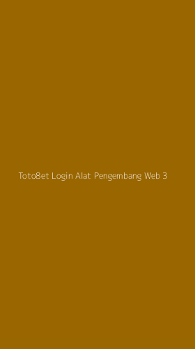 Tampilan Antarmuka Aplikasi Toto8et Login Alat Pengembang Web - 3