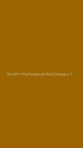 Tampilan Antarmuka Aplikasi Toto911 Rtp Pembersih Ram Otomatis - 1