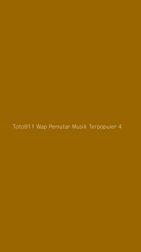 Tampilan Antarmuka Aplikasi Toto911 Wap Pemutar Musik Terpopuler - 4