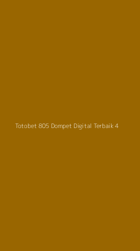 Tampilan Antarmuka Aplikasi Totobet 805 Dompet Digital Terbaik - 4