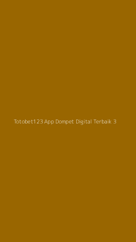 Tampilan Antarmuka Aplikasi Totobet123 App Dompet Digital Terbaik - 3