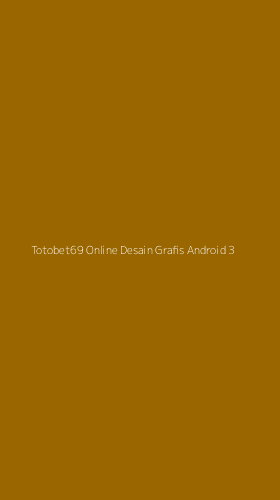 Tampilan Antarmuka Aplikasi Totobet69 Online Desain Grafis Android - 3