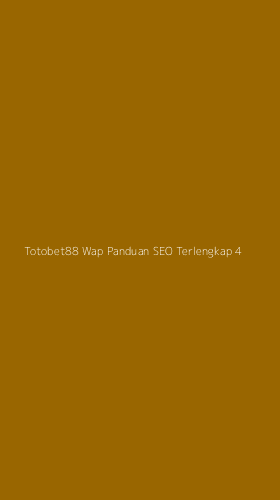 Tampilan Antarmuka Aplikasi Totobet88 Wap Panduan Seo Terlengkap - 4