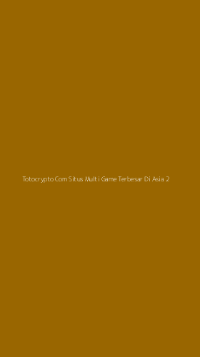 Tampilan Antarmuka Aplikasi Totocrypto Com Situs Multi Game Terbesar Di Asia - 2