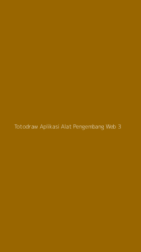 Tampilan Antarmuka Aplikasi Totodraw Aplikasi Alat Pengembang Web - 3