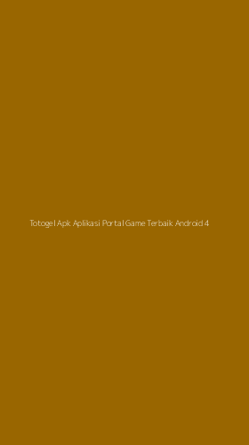 Tampilan Antarmuka Aplikasi Totogel Apk Aplikasi Portal Game Terbaik Android - 4