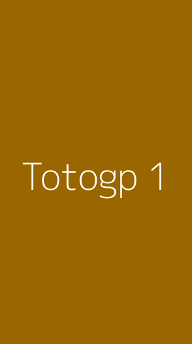 Tampilan Antarmuka Aplikasi Totogp - 1