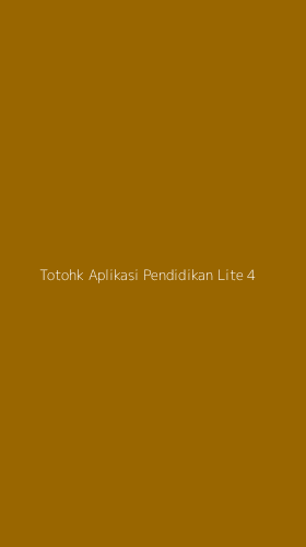 Tampilan Antarmuka Aplikasi Totohk Aplikasi Pendidikan Lite - 4