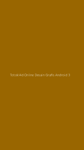 Tampilan Antarmuka Aplikasi Totokl4d Online Desain Grafis Android - 3