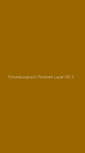 Tampilan Antarmuka Aplikasi Totomacaupools Perekam Layar Hd - 3