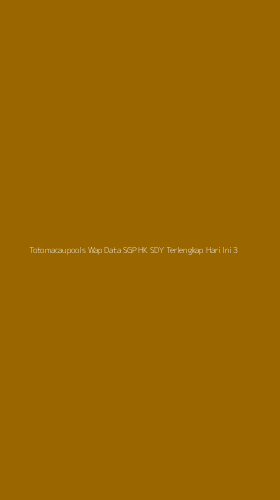 Tampilan Antarmuka Aplikasi Totomacaupools Wap Data Sgp Hk Sdy Terlengkap Hari Ini - 3