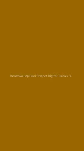 Tampilan Antarmuka Aplikasi Totomakau Aplikasi Dompet Digital Terbaik - 3