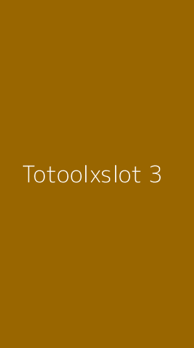 Tampilan Antarmuka Aplikasi Totoolxslot - 3