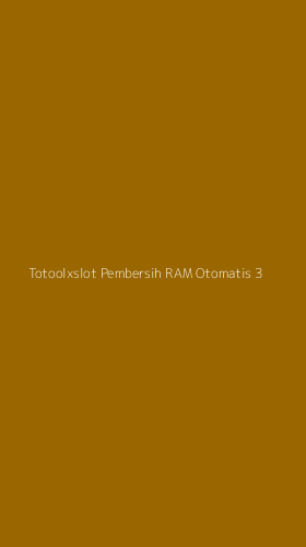 Tampilan Antarmuka Aplikasi Totoolxslot Pembersih Ram Otomatis - 3