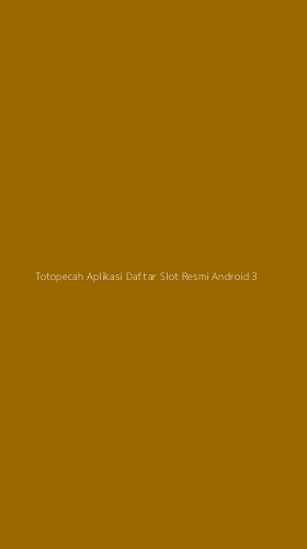 Tampilan Antarmuka Aplikasi Totopecah Aplikasi Daftar Slot Resmi Android - 3