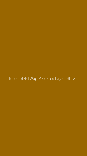 Tampilan Antarmuka Aplikasi Totoslot4d Wap Perekam Layar Hd - 2