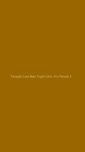 Tampilan Antarmuka Aplikasi Totospin Cara Main Togel Colok Jitu Pemula - 3