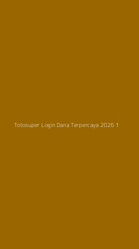 Tampilan Antarmuka Aplikasi Totosuper Login Dana Terpercaya 2026 - 1