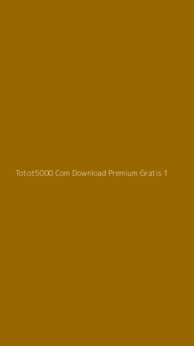 Tampilan Antarmuka Aplikasi Totot5000 Com Download Premium Gratis - 1