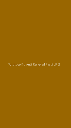 Tampilan Antarmuka Aplikasi Tototogel4d Anti Rungkad Pasti Jp - 3
