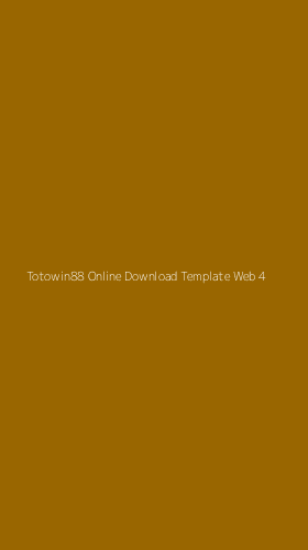 Tampilan Antarmuka Aplikasi Totowin88 Online Download Template Web - 4