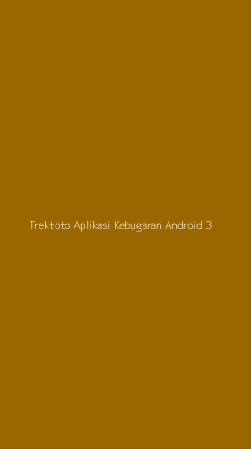 Tampilan Antarmuka Aplikasi Trektoto Aplikasi Kebugaran Android - 3