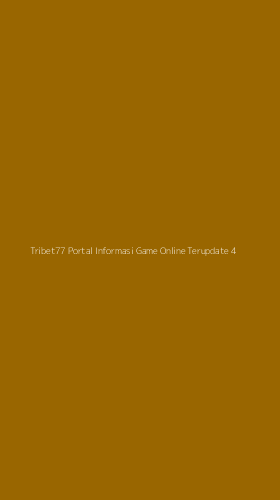 Tampilan Antarmuka Aplikasi Tribet77 Portal Informasi Game Online Terupdate - 4