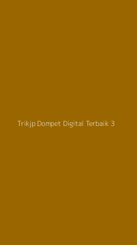 Tampilan Antarmuka Aplikasi Trikjp Dompet Digital Terbaik - 3