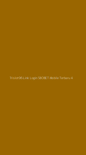 Tampilan Antarmuka Aplikasi Trislot96 Link Login Sbobet Mobile Terbaru - 4
