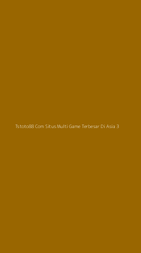 Tampilan Antarmuka Aplikasi Tstoto88 Com Situs Multi Game Terbesar Di Asia - 3