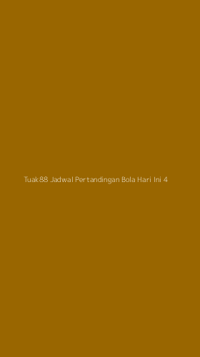 Tampilan Antarmuka Aplikasi Tuak88 Jadwal Pertandingan Bola Hari Ini - 4