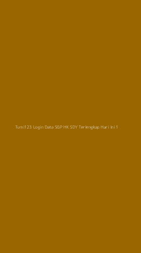 Tampilan Antarmuka Aplikasi Tumi123 Login Data Sgp Hk Sdy Terlengkap Hari Ini - 1