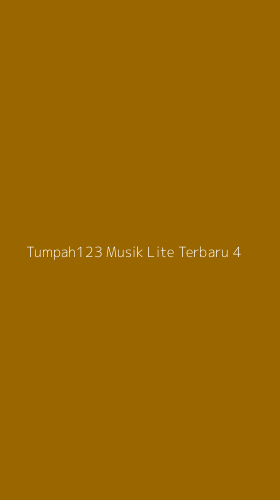 Tampilan Antarmuka Aplikasi Tumpah123 Musik Lite Terbaru - 4
