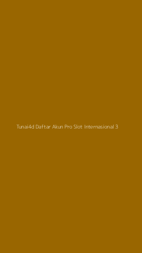 Tampilan Antarmuka Aplikasi Tunai4d Daftar Akun Pro Slot Internasional - 3