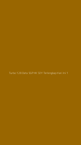 Tampilan Antarmuka Aplikasi Turbo 128 Data Sgp Hk Sdy Terlengkap Hari Ini - 1