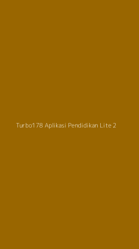 Tampilan Antarmuka Aplikasi Turbo178 Aplikasi Pendidikan Lite - 2