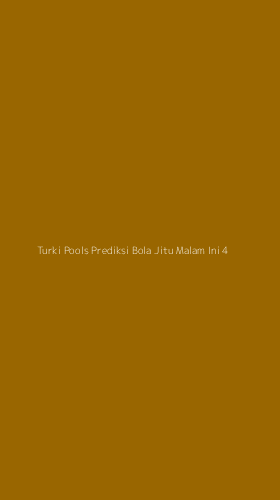 Tampilan Antarmuka Aplikasi Turki Pools Prediksi Bola Jitu Malam Ini - 4