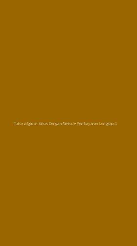 Tampilan Antarmuka Aplikasi Tutorialgacor Situs Dengan Metode Pembayaran Lengkap - 4