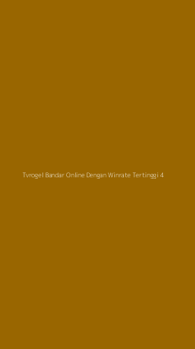 Tampilan Antarmuka Aplikasi Tvrogel Bandar Online Dengan Winrate Tertinggi - 4