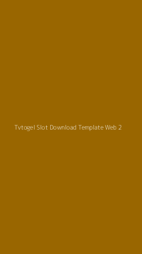 Tampilan Antarmuka Aplikasi Tvtogel Slot Download Template Web - 2
