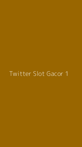 Tampilan Antarmuka Aplikasi Twitter Slot Gacor - 1