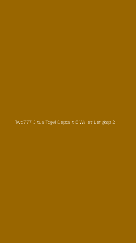 Tampilan Antarmuka Aplikasi Two777 Situs Togel Deposit E Wallet Lengkap - 2