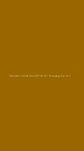 Tampilan Antarmuka Aplikasi Twstalker Colmek Data Sgp Hk Sdy Terlengkap Hari Ini - 2