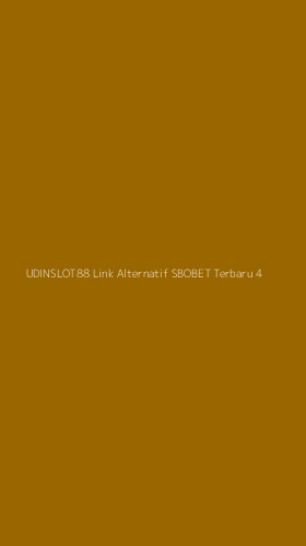 Tampilan Antarmuka Aplikasi Udinslot88 Link Alternatif Sbobet Terbaru - 4