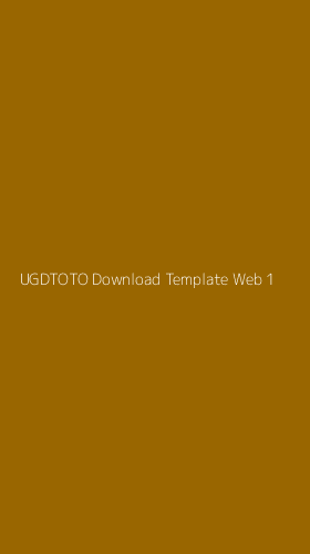 Tampilan Antarmuka Aplikasi Ugdtoto Download Template Web - 1
