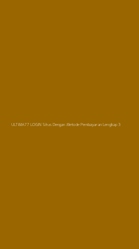 Tampilan Antarmuka Aplikasi Ultima77 Login Situs Dengan Metode Pembayaran Lengkap - 3