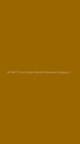 Tampilan Antarmuka Aplikasi Ultima77 Situs Dengan Metode Pembayaran Lengkap - 4
