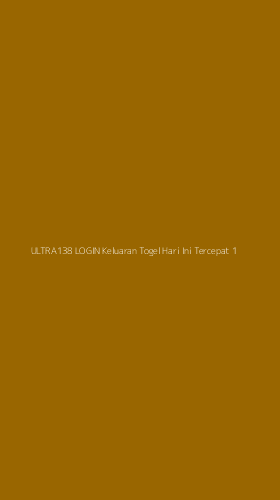 Tampilan Antarmuka Aplikasi Ultra138 Login Keluaran Togel Hari Ini Tercepat - 1