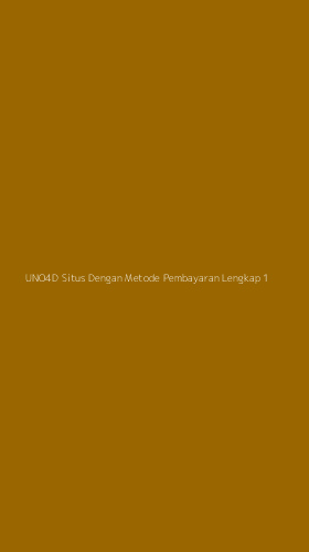 Tampilan Antarmuka Aplikasi Uno4d Situs Dengan Metode Pembayaran Lengkap - 1