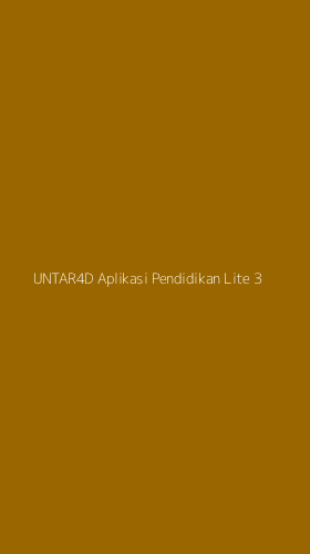 Tampilan Antarmuka Aplikasi Untar4d Aplikasi Pendidikan Lite - 3